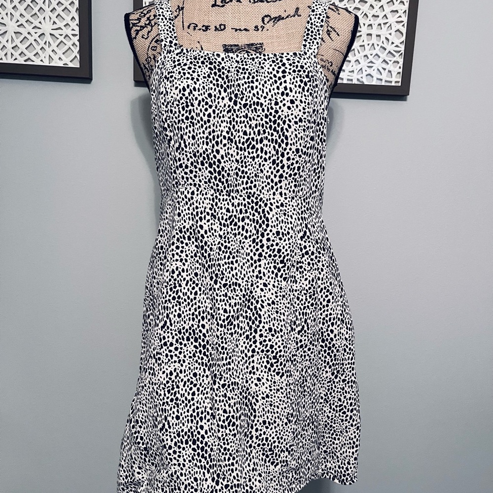 American Eagle Leopard Print Dress
